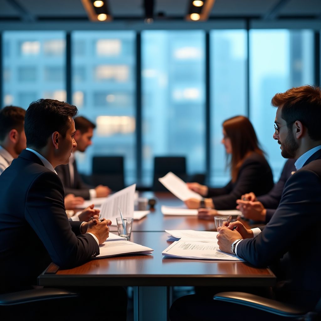 Reunión estratégica con clientes